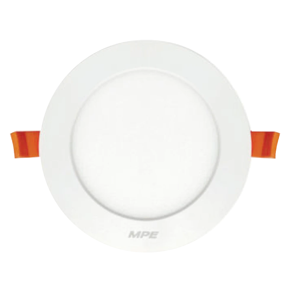 rp-9t-1 Đèn LED panel nhựa âm trần 9W sáng vàng MPE RP-9V