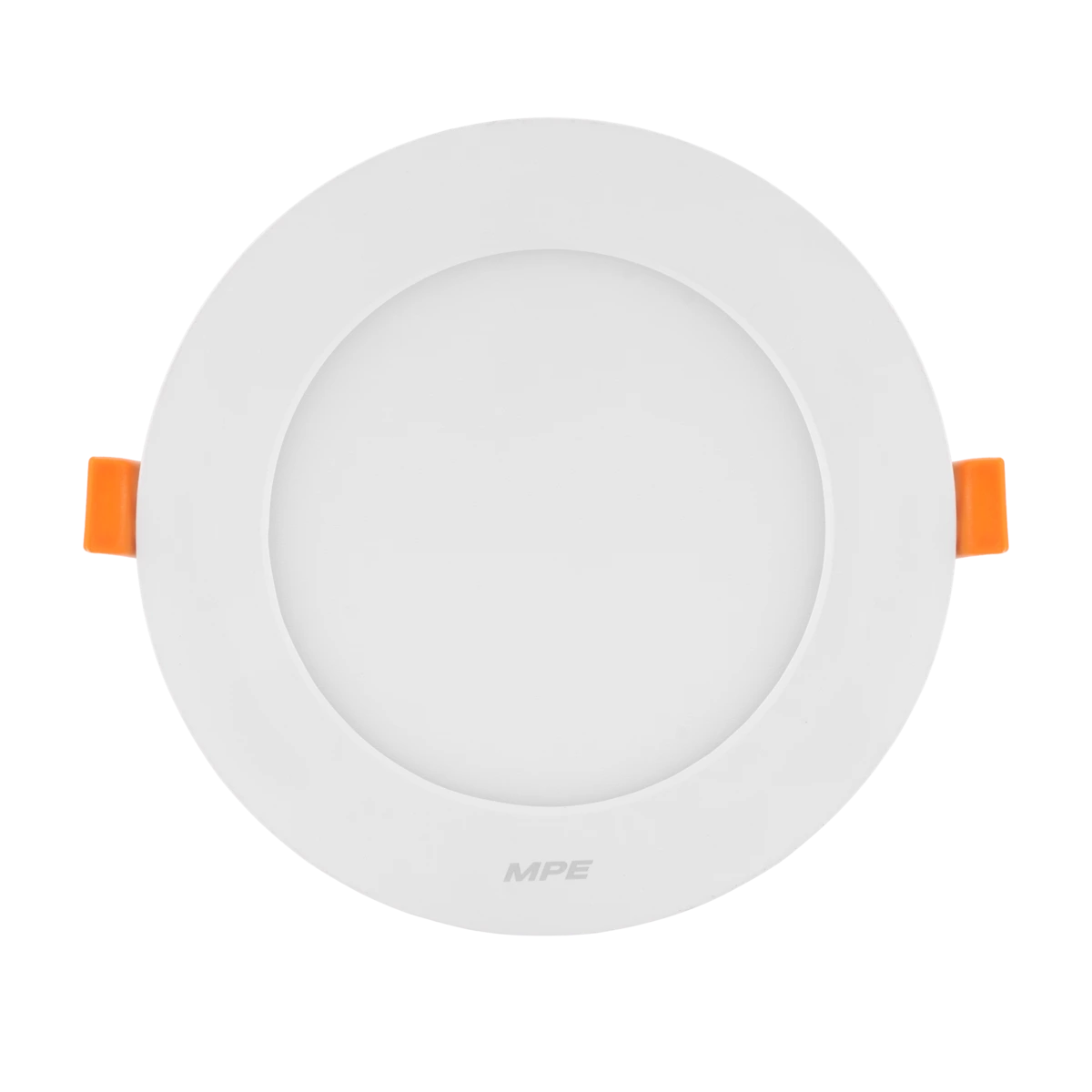 rpe-9t-2 Đèn LED panel nhựa 9W sáng vàng MPE RPE-9V