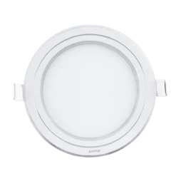 Đèn LED panel nhôm âm trần viền bạc 12W đổi màu MPE RPL-12S/3C/S