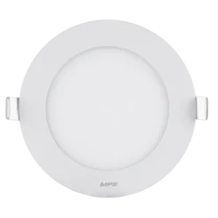 Đèn LED panel nhôm âm trần dimmer 9W sáng trung tính MPE RPL-9N/DIM