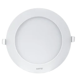 Đèn LED panel nhựa âm trần 12W sáng vàng MPE RPL3-12V