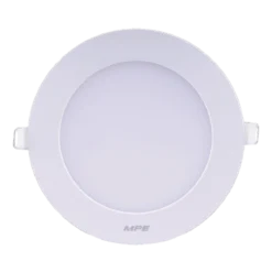 Đèn LED panel nhựa âm trần 9W (D120) sáng trung tính MPE RPL3-9SN