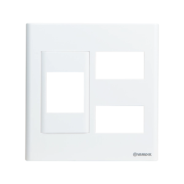 s18cc2x-b Mặt S18CC 1 MCCB kiểu B và 2 mô đun Vanlock S18CC2X/B