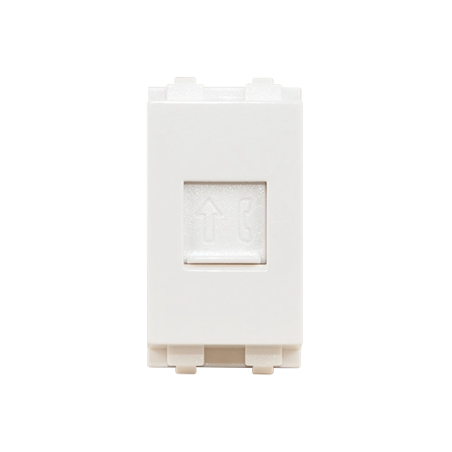 Ổ cắm điện thoại 4 dây có màn che Vanlock S18CC31RJ