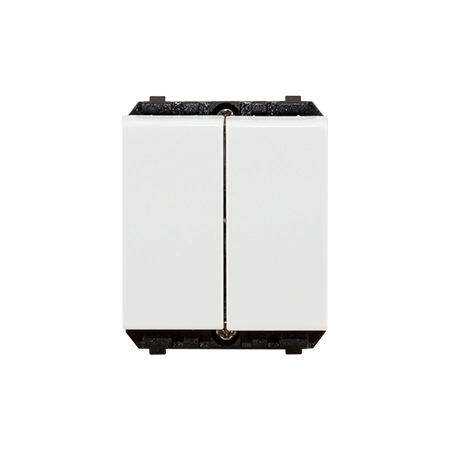 s18ccm-2 Công tắc kép cỡ trung 2 chiều 16A bắt vít Vanlock S18CCM/2