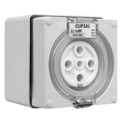 Ổ cắm kín nước 5P 32A 500V IP66 Schneider S56SO532GY