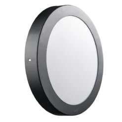 Đèn LED panel nhôm vỏ đen gắn nổi 18W sáng vàng MPE SRPLB-18V