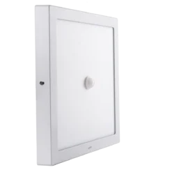 Đèn LED panel nhôm cảm biến gắn nổi 24W sáng trắng MPE SSPL-24T/MS