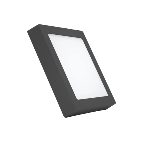 ssplb-18t-2 Đèn LED panel nhôm vỏ đen gắn nổi 18W đổi màu MPE SSPLB-18/3C