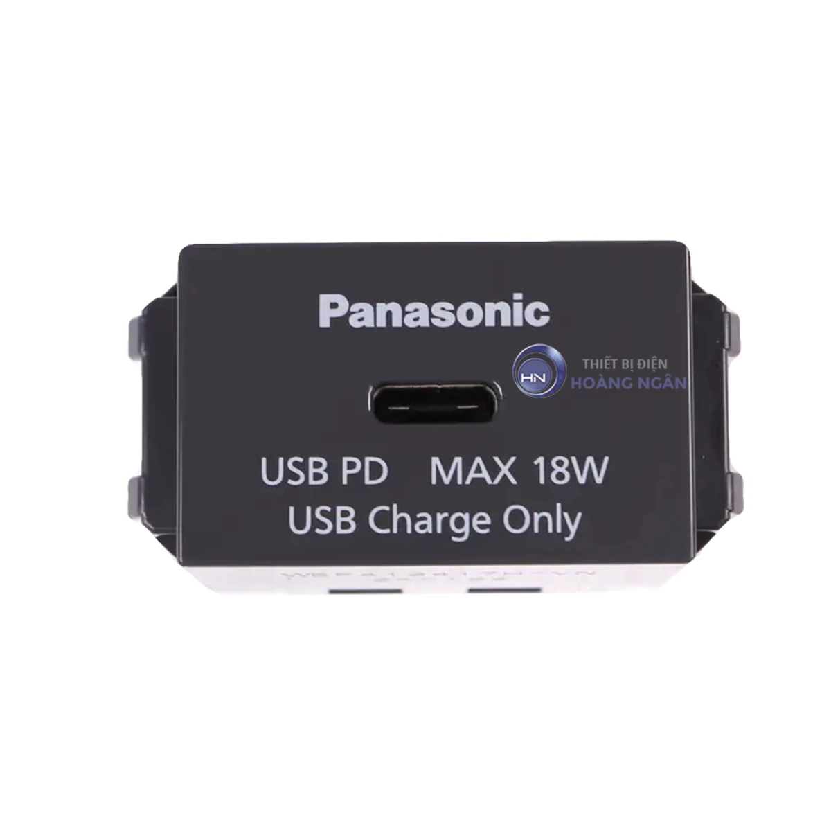 wef412417h-vn Ổ cắm USB 1 cổng C, PD-18W màu xám Panasonic WEF412417H-VN