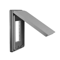 Mặt Wide 3 thiết bị có nắp che mưa màu xám Panasonic WEG7903HK-VN