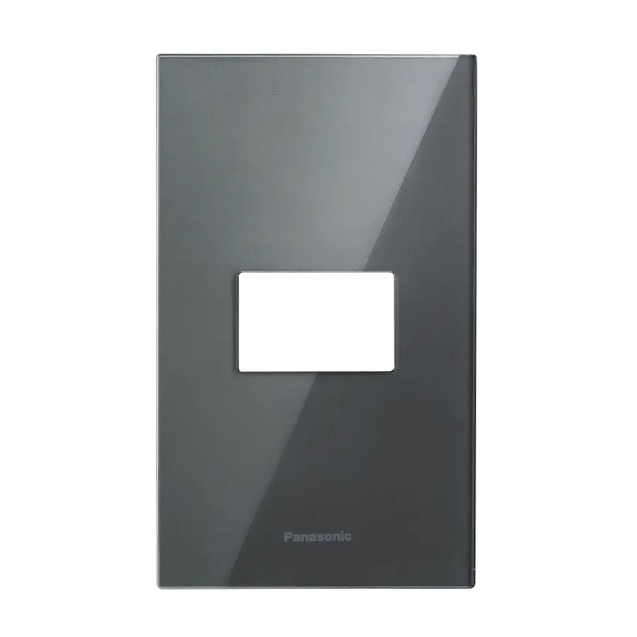 wegh6801cyh-vn Mặt Halumie Acrylic 1 thiết bị màu xám ánh kim Panasonic WEGH6801CYH-VN