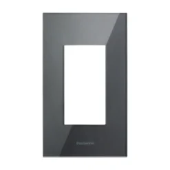 Mặt Halumie Acrylic 3 thiết bị màu xám ánh kim Panasonic WEGH6803CYH-VN