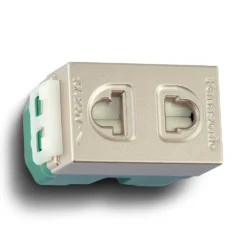 Ổ cắm đơn 16A bắt vít màu vàng ánh kim Panasonic WEV1081-7MYZ