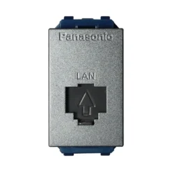 Ổ ắm data CAT6 màu xám ánh kim Panasonic WEV24886MYH-CAT6