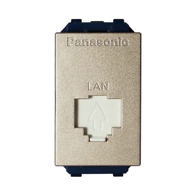 wev2488myz-cat5e Ổ ắm data CAT6 màu vàng ánh kim Panasonic WEV24886MYZ-CAT6