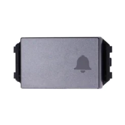 Nút nhấn chuông 10A màu xám ánh kim Panasonic WEVH5401-011MYH