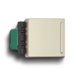 Công tắc 1 chiều loại trung 16A cắm nhanh màu vàng ánh kim Panasonic WEVH5521MYZK