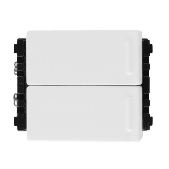 wevh554127 Công tắc 1 chiều loại đôi cỡ trung 16A bắt vít màu trắng Panasonic WEVH554127