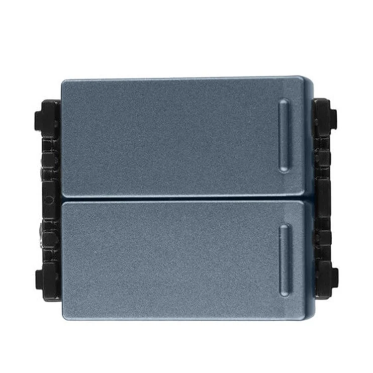 wevh554127myh Công tắc 1 chiều loại đôi cỡ trung 16A bắt vít màu xám ánh kim Panasonic WEVH554127MYH