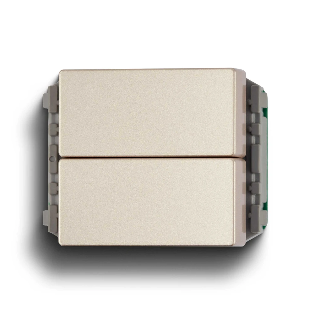 wevh5542-7myz Công tắc 2 chiều loại đôi 10A dùng với mặt WEVH68030 màu vàng ánh kim Panasonic WEVH5542-7MYZ