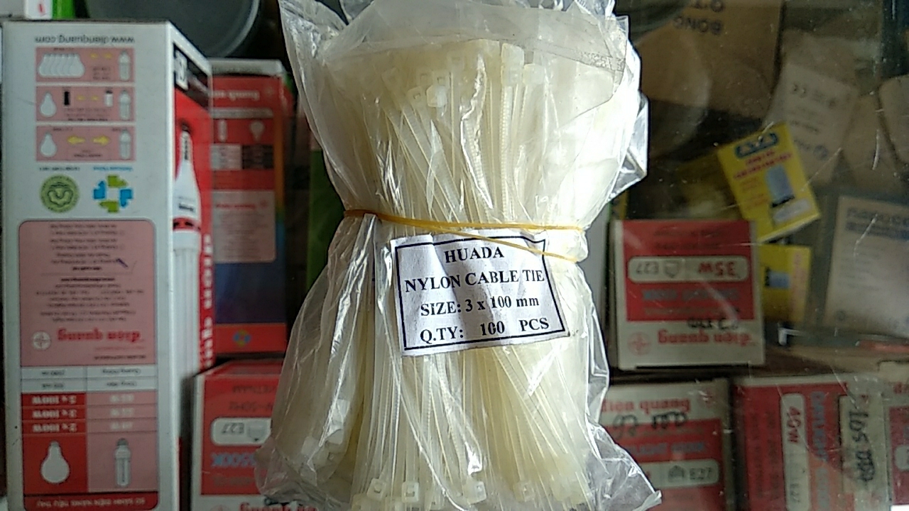 dây rút nhựa 10cm