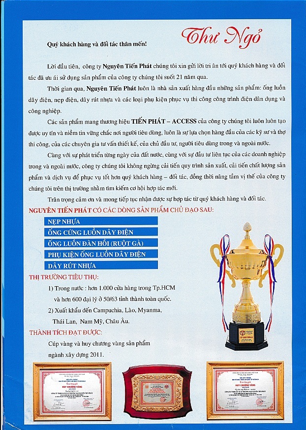 gioi thieu cong ty Tien Phat